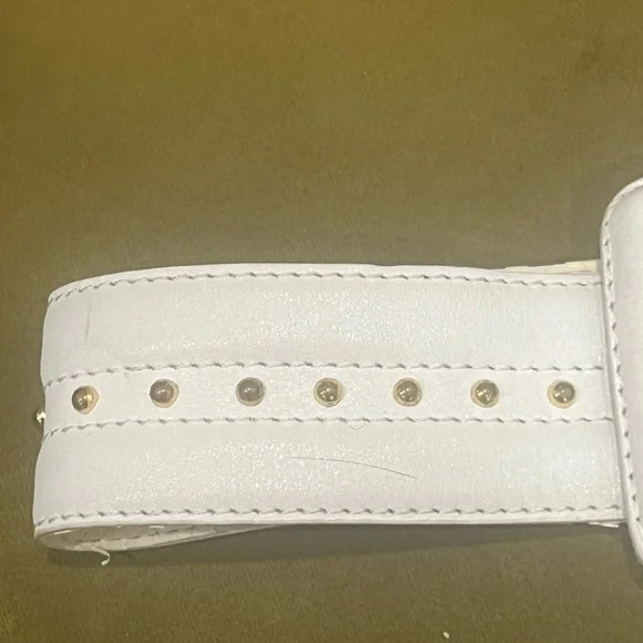 YSL kidskin and grommet belt - Picture 3 of 15